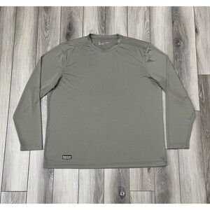 Under Armour Tactical Tan Loose Long Sleeve Lightweight Athletic Shirt Mens XL
